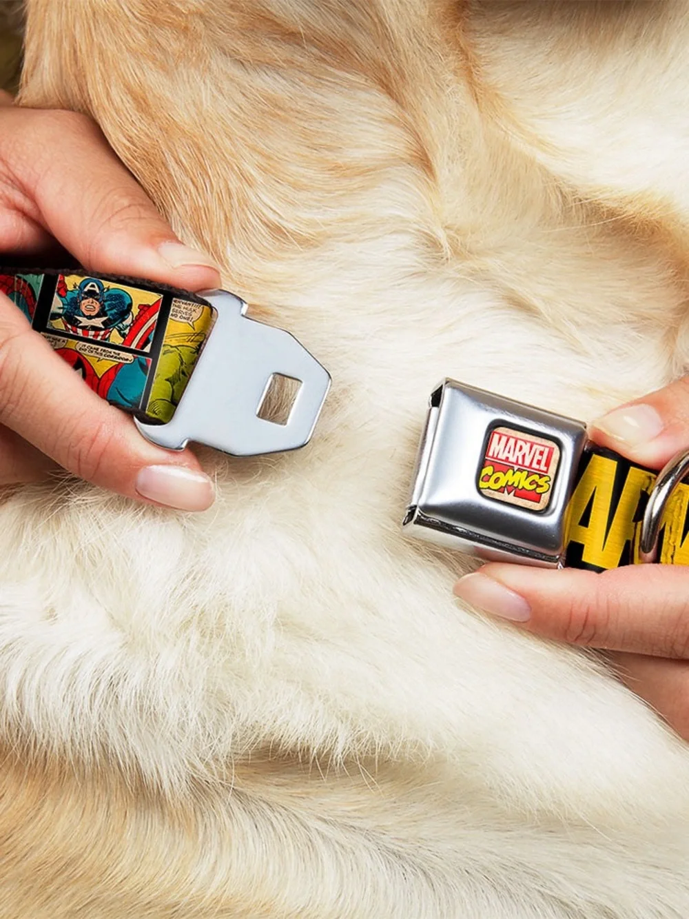 Marvel designed furry dogs